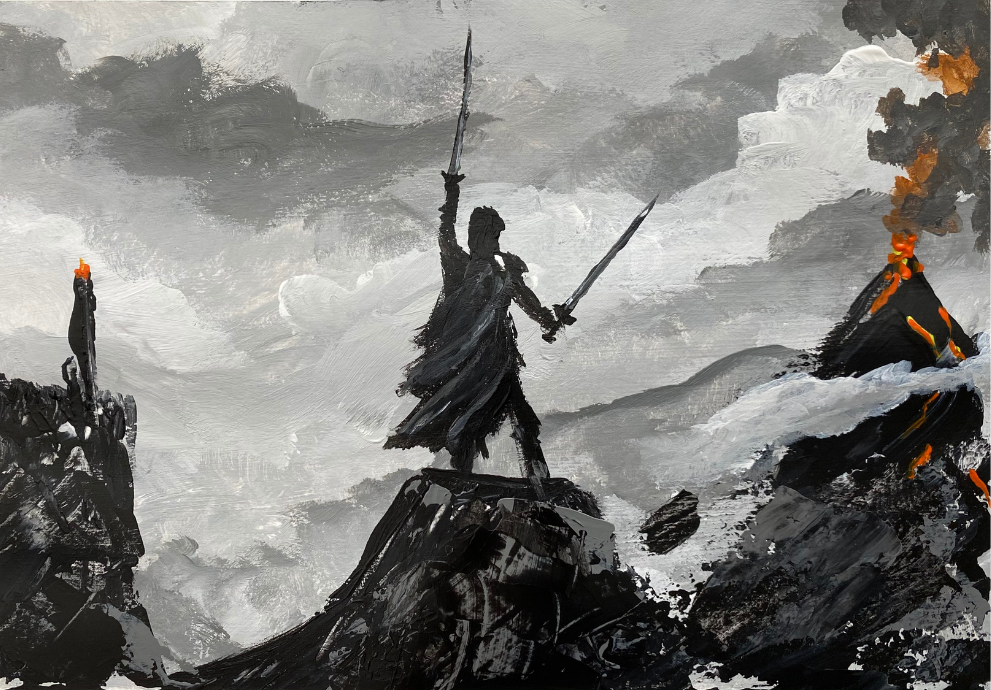 Talion in Mordor, by Austin Colton